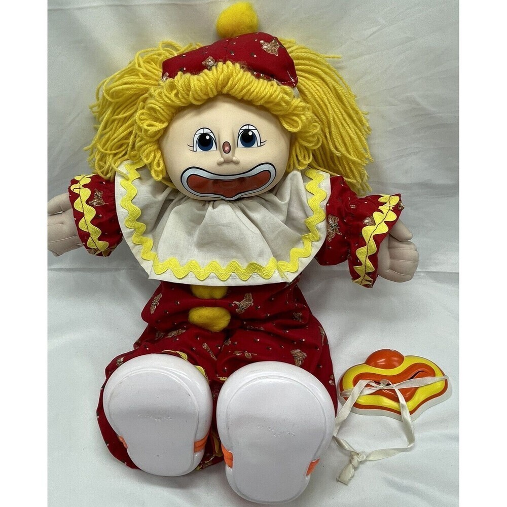 Vintage FUNNY BABY Doll M.N. Thomas Clown Original Doll Baby Cabbage Patch 1984